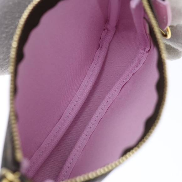 LOUIS VUITTON Monogram Vivienne Mini Pochette Pouch M45905 LV Auth 70308A - Picture 10 of 16